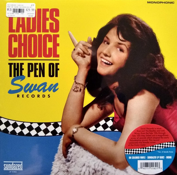 Various - Ladies Choice: The Pen Of Swan Records LP VG+/VG+ | Sundazed (LP 5582) - main Various - Ladies Choice: The Pen Of Swan Records LP VG+/VG+ | Sundazed (LP 5582) - main