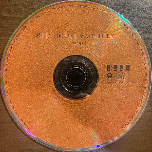 Red House Painters - Songs For A Blue Guitar | Supreme Recordings (524 268-2) - 3