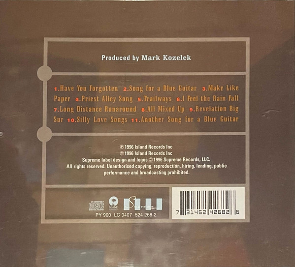 Red House Painters - Songs For A Blue Guitar | Supreme Recordings (524 268-2) - 2