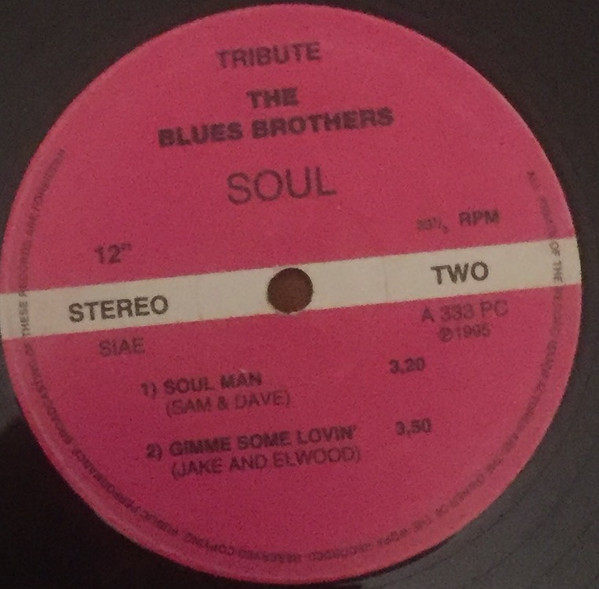 The Blues Brothers - Soul | Not On Label (A 333 PC) - 2 The Blues Brothers - Soul | Not On Label (A 333 PC) - 2