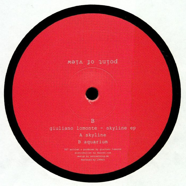 Giuliano Lomonte - Skyline EP | Point Of View (POINT007) - 2