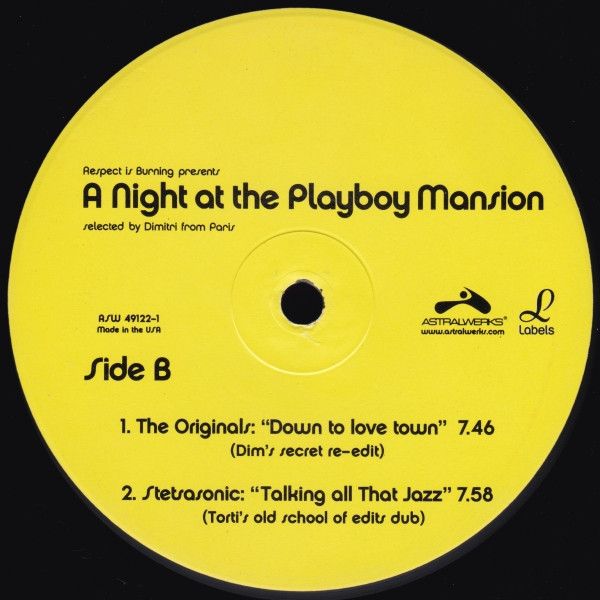 Dimitri From Paris - A Night At The Playboy Mansion | Astralwerks (ASW 49122-1) - 4