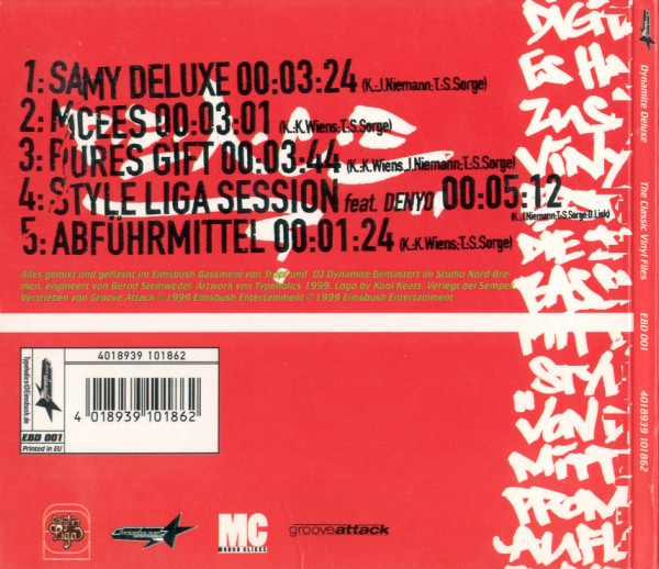 Dynamite Deluxe - The Classic Vinyl Files | Eimsbush (EBD 001) - 3