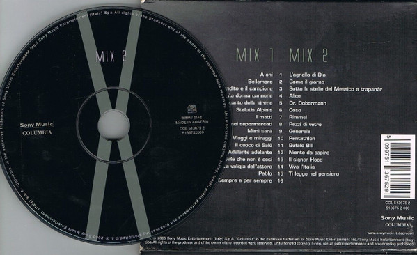 Francesco De Gregori - Mix | Columbia (COL 513675 2) - 3 Francesco De Gregori - Mix | Columbia (COL 513675 2) - 3