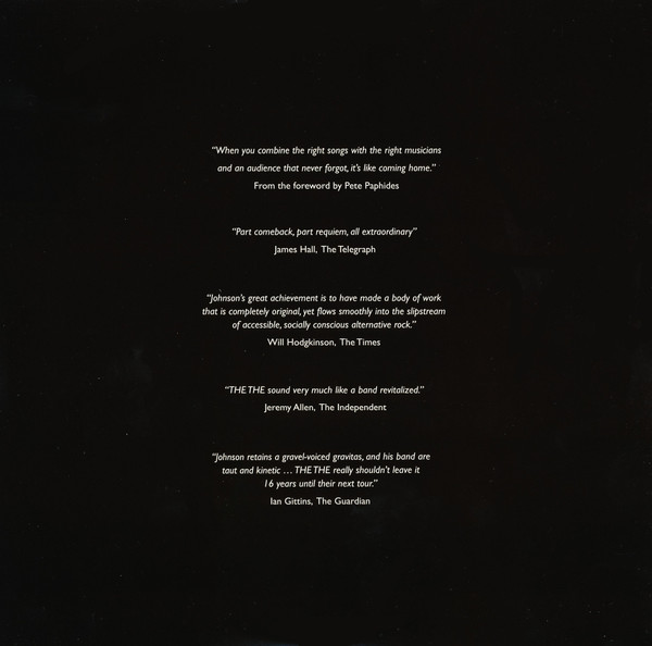 The The - The Comeback Special (Live At The Royal Albert Hall) | Cinéola (0216474EMU) - 3 The The - The Comeback Special (Live At The Royal Albert Hall) | Cinéola (0216474EMU) - 3