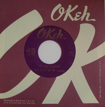 Billy Butler & The Chanters - Can't Live Without Her / My Heart Is Hurtin' | Okeh (4-7201) - 3 Billy Butler & The Chanters - Can't Live Without Her / My Heart Is Hurtin' | Okeh (4-7201) - 3