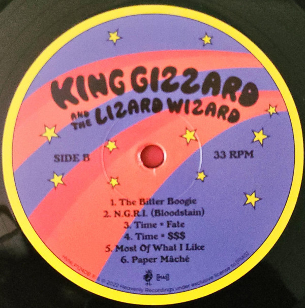 King Gizzard And The Lizard Wizard - Paper Mâché Dream Balloon | Heavenly (HVNLP124DB) - 2 King Gizzard And The Lizard Wizard - Paper Mâché Dream Balloon | Heavenly (HVNLP124DB) - 2