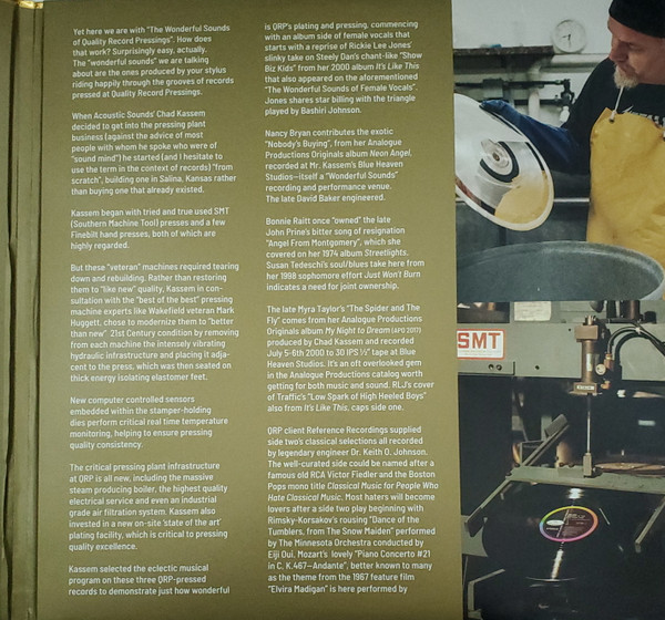 Various - The Wonderful Sounds Of Quality Record Pressings | Analogue Productions (APP 147) - 3