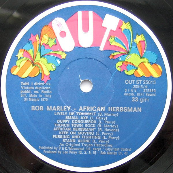 Bob Marley & The Wailers - African Herbsman | OUT (OUT ST 25015) - 4