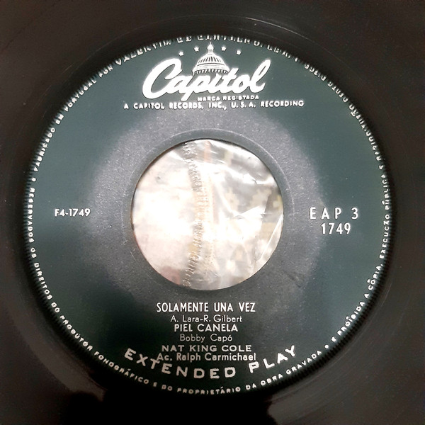 Nat King Cole - More Cole Español | Capitol Records (EAP 3-1749) - 3