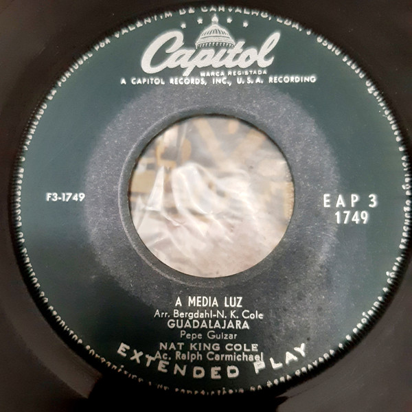 Nat King Cole - More Cole Español | Capitol Records (EAP 3-1749) - 4