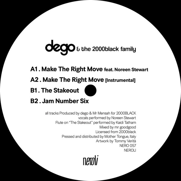 Dego & The 2000Black Family - EP IV | Neroli (NERO 057)