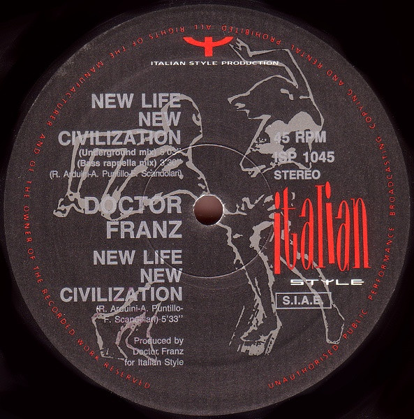 Doc Franz - New Life, New Civilization | Italian Style Production (ISP 1045) - 2 Doc Franz - New Life, New Civilization | Italian Style Production (ISP 1045) - 2
