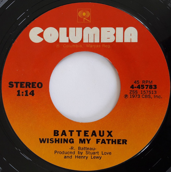 Batteaux - Tell Her She's Lovely | Columbia (4-45783) - 2