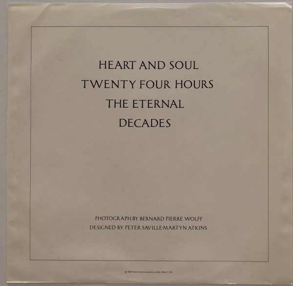 Joy Division - Closer | Qwest Records (9 25841-1) - 4 Joy Division - Closer | Qwest Records (9 25841-1) - 4