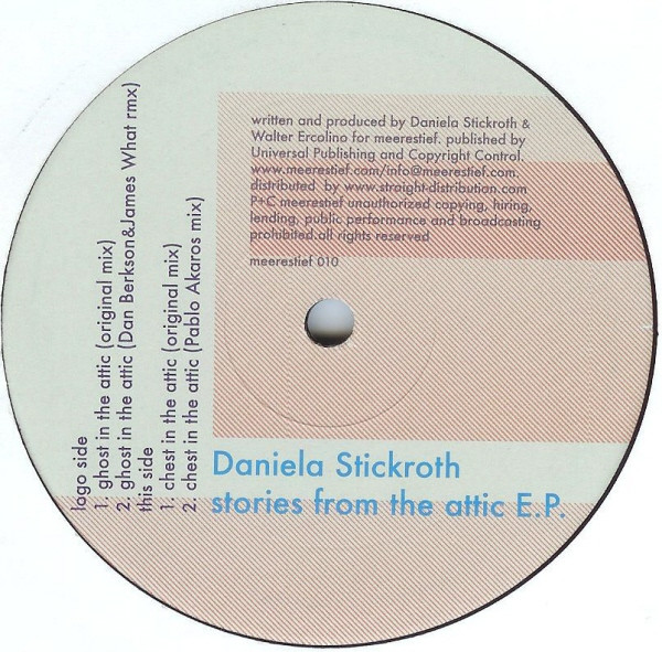 Daniela Stickroth - Stories From The Attic E.P. | Meerestief Records (meerestief 010) - 2
