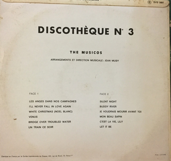 The Musicos - Discotheque N° 3 | Concert Hall (SVS 2687) - 2