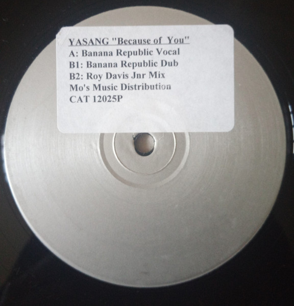 Yasang - Because Of You | Catch (CAT 12025P) - main