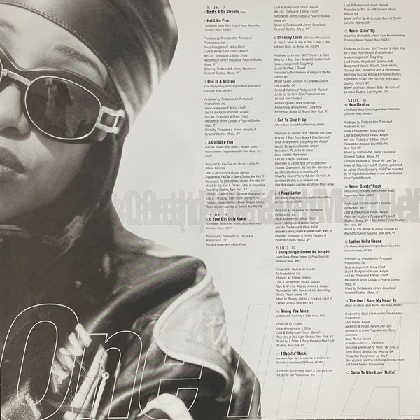 Aaliyah - One In A Million | Blackground Records (ERE672) - 3