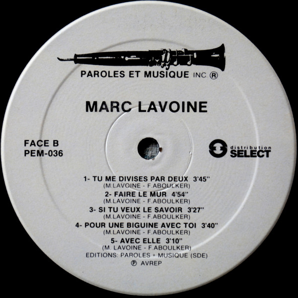 Marc Lavoine - Marc Lavoine | Paroles & Musique (PEM-036) - 4 Marc Lavoine - Marc Lavoine | Paroles & Musique (PEM-036) - 4