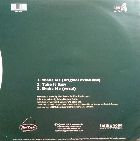 Mint Royale - Shake Me | Faith & Hope Records Limited (FH12010) - 4 Mint Royale - Shake Me | Faith & Hope Records Limited (FH12010) - 4