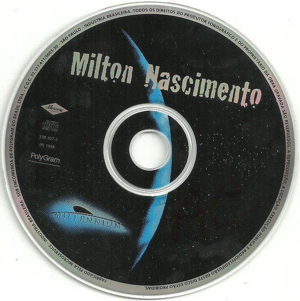 Milton Nascimento - Millennium - 20 Músicas Do Século XX | Polygram (538 207-2) - 3