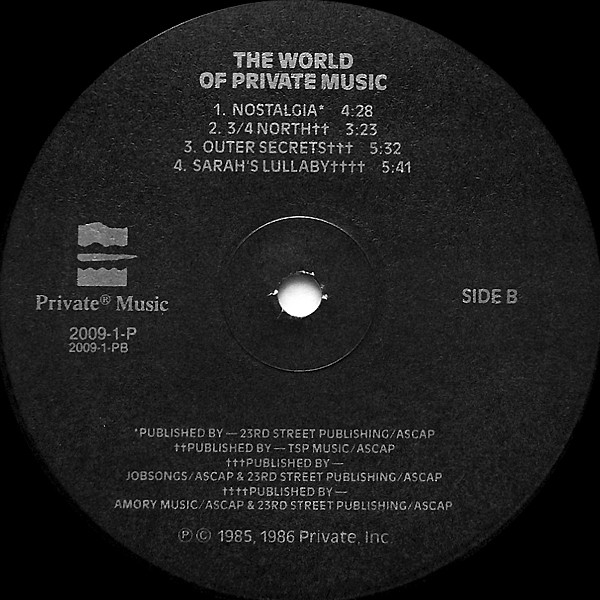Various - The World Of Private Music | Private Music (2009-1-P) - 4