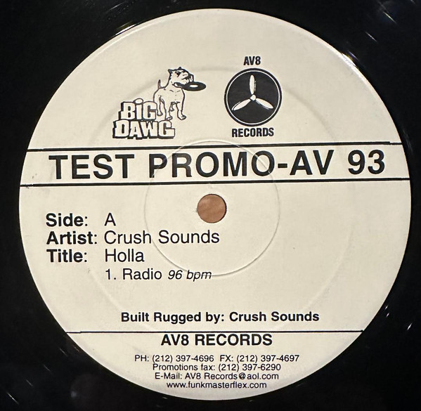 Crush Sounds - Holla | Big Dawg (none) - main
