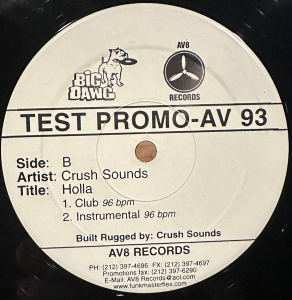 Crush Sounds - Holla | Big Dawg (none) - 2