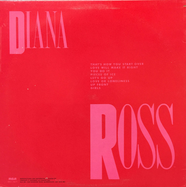 Diana Ross - Ross [Vinyl] | RCA (AFL1-4677) - 2