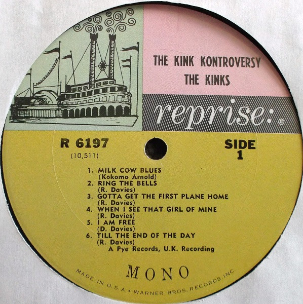 The Kinks - The Kink Kontroversy | Reprise Records (R-6197) - 3 The Kinks - The Kink Kontroversy | Reprise Records (R-6197) - 3