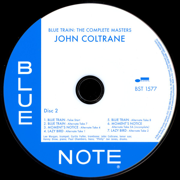 John Coltrane - Blue Train: The Complete Masters | Blue Note (00602448062031) - 4
