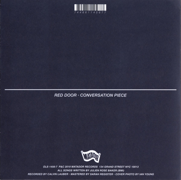 Julien Baker - Red Door b/w Conversation Piece | Matador (OLE-1456-7) - 2