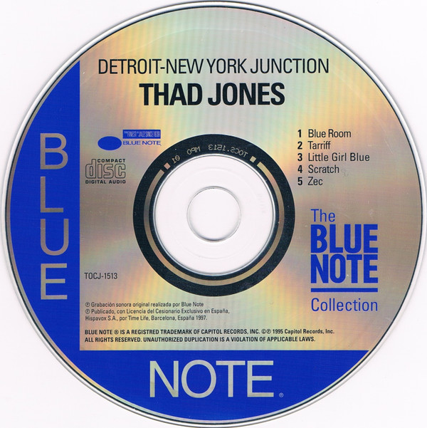 Thad Jones - Detroit-New York Junction | Blue Note (TOCJ-1513) - main