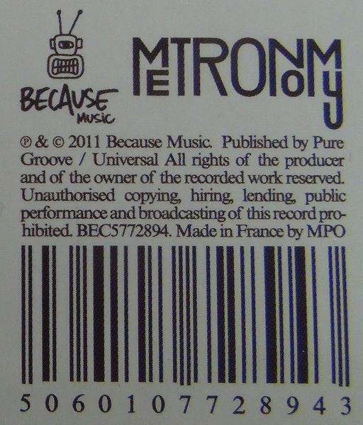 Metronomy - The English Riviera | Because Music (BEC5772894) - 2