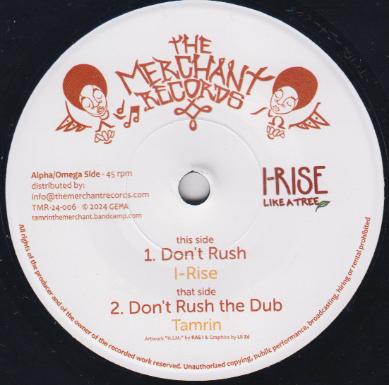 I-Rise - Don't Rush | The Merchant Records (TMR-24-006) - main