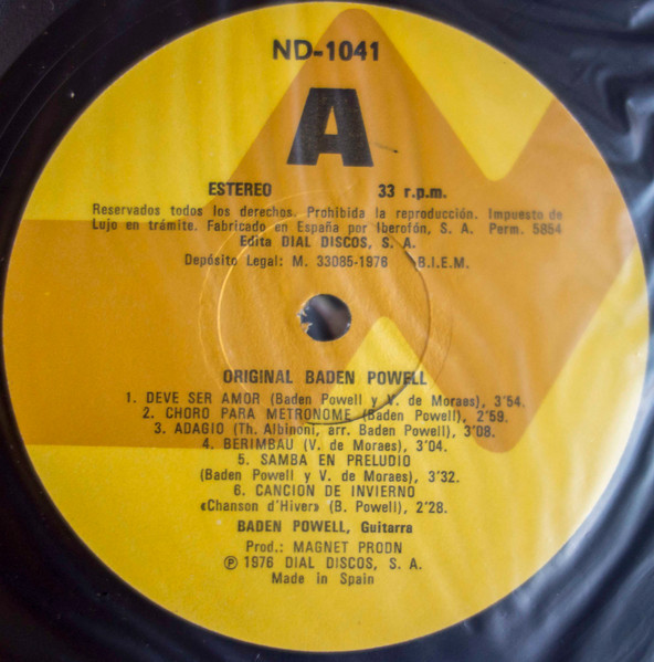 Baden Powell - Original Baden Powell | Nevada (ND-1041) - 4