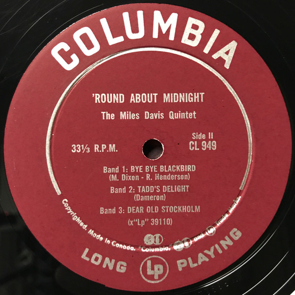 Miles Davis - 'Round About Midnight | Columbia (CL 949) - 4 Miles Davis - 'Round About Midnight | Columbia (CL 949) - 4