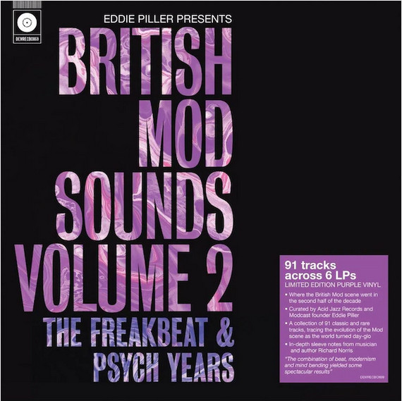 Eddie Piller - British Mod Sounds Volume 2 (The Freakbeat & Psych Years) | Demon Records (DEMRECBOX69)