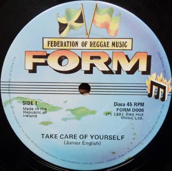 Junior English - Take Care Of Yourself / Sick & Tired | FORM (FORM D006)