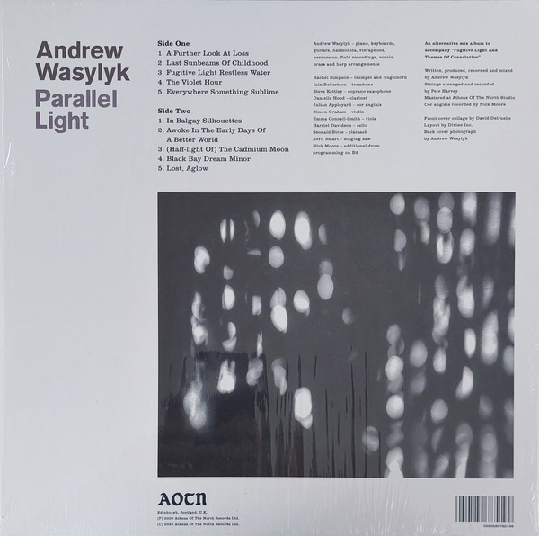 Andrew Wasylyk - Parallel Light | Athens Of The North (AOTNLP062) - 3 Andrew Wasylyk - Parallel Light | Athens Of The North (AOTNLP062) - 3