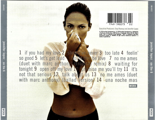 Jennifer Lopez - On The 6 | Work (COK 69351) - 2 Jennifer Lopez - On The 6 | Work (COK 69351) - 2