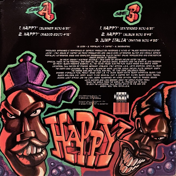 Afrika Bambaataa Presents Khayan & The New World Power - Happy | DFC (DFC 264) - 2 Afrika Bambaataa Presents Khayan & The New World Power - Happy | DFC (DFC 264) - 2