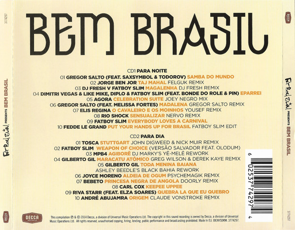 Fatboy Slim - Bem Brasil | Decca (3774297) - 2