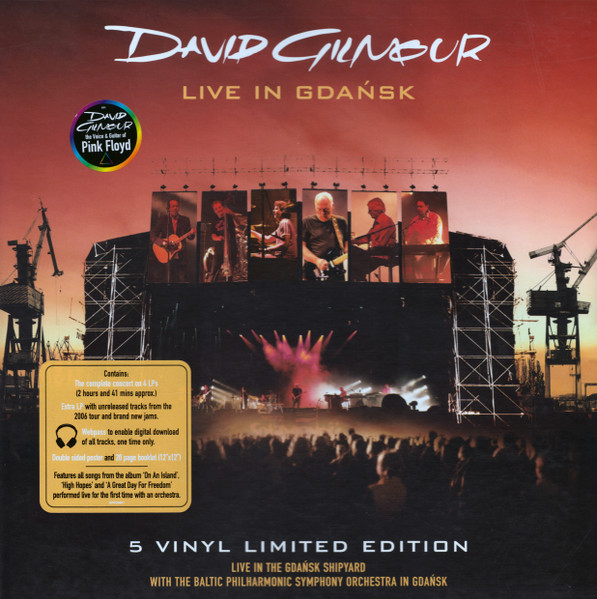 David Gilmour - Live In Gdańsk | EMI (50999 2 35484 1 1)