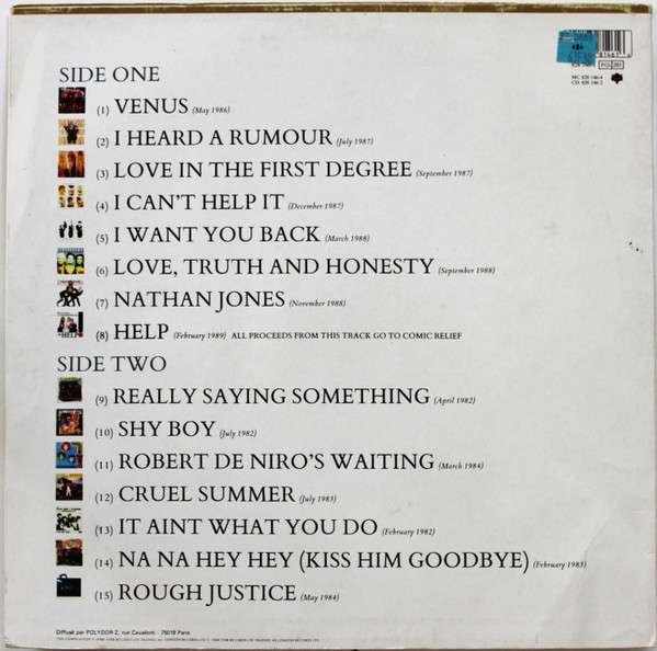 Bananarama - The Greatest Hits Collection (Featuring "Help") | London Records (828 146-1) - 2