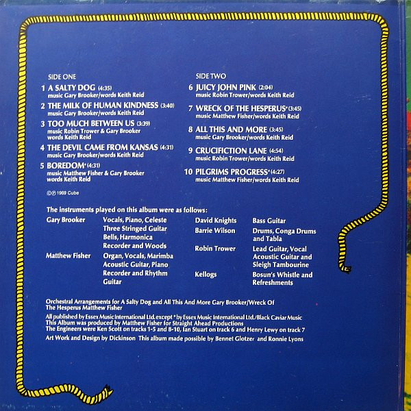 Procol Harum - A Salty Dog / Shine On Brightly | Intercord (156.300) - 2