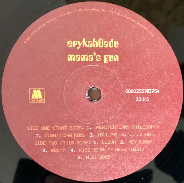 Erykah Badu - Mama's Gun | Motown (00602557026931) - 3 Erykah Badu - Mama's Gun | Motown (00602557026931) - 3