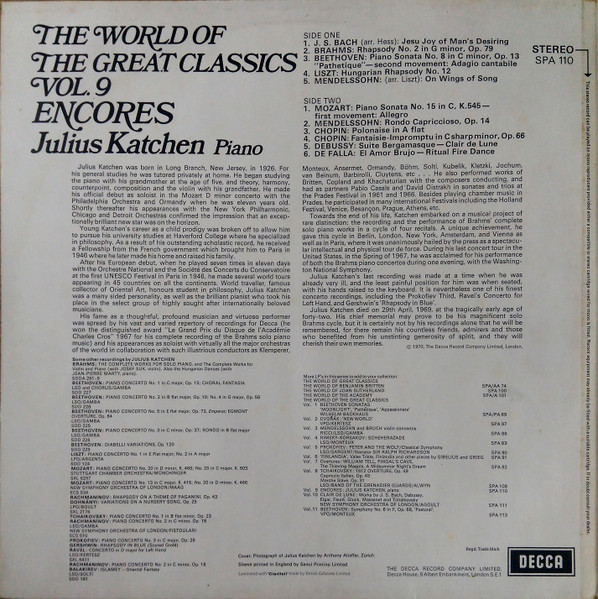 Encores
