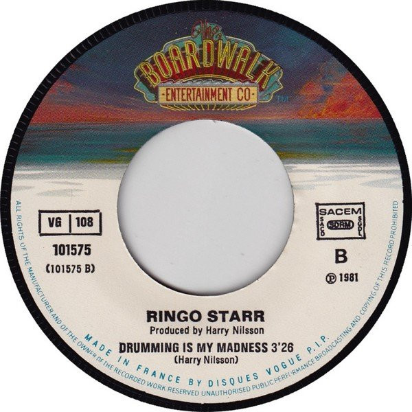 Ringo Starr - Wrack My Brain | The Boardwalk Entertainment Co (101575) - 4 Ringo Starr - Wrack My Brain | The Boardwalk Entertainment Co (101575) - 4